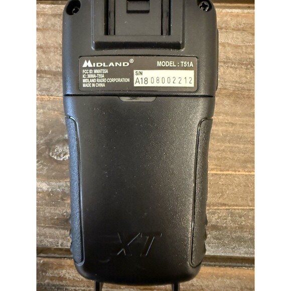 Midland X-Talker T51A Two-Way Radio, 22-CHANNEL, 1 Radio And No Charger - Picture 5 of 5